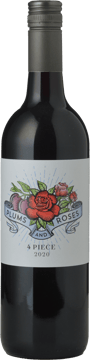 ALEX RUSSELL WINES Plums and Roses 4 Piece Mataro Saperavi Shiraz Tempranillo, Australia 2020 Bottle image number 0