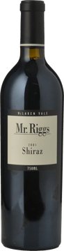 MR RIGGS Shiraz, McLaren Vale 2001 Bottle image number 0