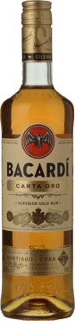 BACARDI Carta Oro Gold 37.5%ABV Rum, Trinidad & Tobago NV 700ml image number 0