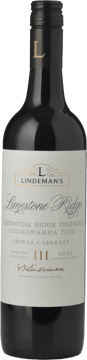 LINDEMANS Limestone Ridge Vineyard Shiraz Cabernet, Coonawarra 2022 Bottle image number 0