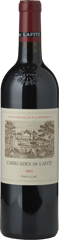 CARRUADES DE LAFITE Second wine of Chateau Lafite, Pauillac 2021 Bottle image number 0
