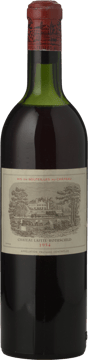 CHATEAU LAFITE-ROTHSCHILD 1er cru classe, Pauillac 1954 Bottle image number 0