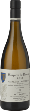 HOSPICES DE BEAUNE Cuvee Baudot Premier Cru, Meursault-Genevrieres 2011 Bottle image number 0