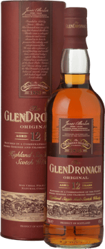 THE GLENDRONACH 12 Year Old 43% ABV Whisky, The Highlands  NV 700ml image number 0