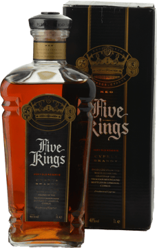 KEO Five Kings 40% ABV, Cyprus NV One Litre Bottle image number 0