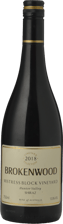 BROKENWOOD WINES Mistress Block Shiraz, Hunter Valley 2018 Bottle