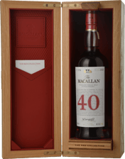 MACALLAN The Red Collection 40 Year Old 2023 Release Single Malt 47.5% ABV, The Highlands NV 700ml