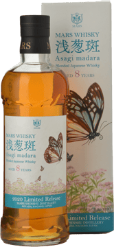 MARS Asagi Madara 8 Years old Limited Release 48% ABV Whisky, Japan NV 700ml image number 0