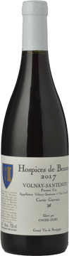 HOSPICE DE BEAUNE COCHE-DURY Cuvee Gauvain 1er Cru, Volnay-Santenots 2017 Bottle image number 0