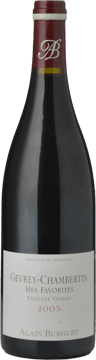 DOMAINE ALAIN BURGUET Mes Favorites Vieilles Vignes, Gevrey-Chambertin 2005 Bottle image number 0