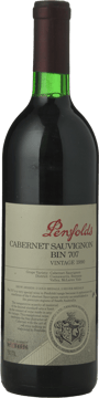 PENFOLDS Bin 707 Cabernet Sauvignon, South Australia 1990 Bottle image number 0