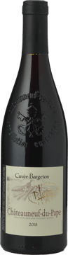 PATRICK LESEC  Cuvée Bargeton, Chateauneuf-du-Pape 2018 Bottle image number 0