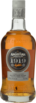 ANGOSTURA 1919 Deluxe Aged Blend Premium Gold 40% ABV Rum, Trinidad & Tobago NV 700ml image number 0