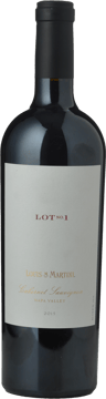 LOUIS M. MARTINI Lot No. 1 Cabernet, Napa Valley 2015 Bottle image number 0