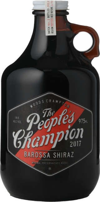 WOODS CRAMPTON The People's Champion Shiraz, Barossa Valley 2017
