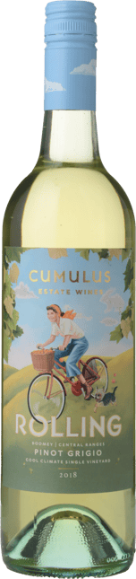 CUMULUS WINES Rolling Pinot Grigio, Central Ranges 2018