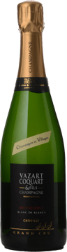 VAZART-COQUART & FILS Grand Cru Brut Reserve, Blanc de Blancs, Champagne NV Bottle image number 0