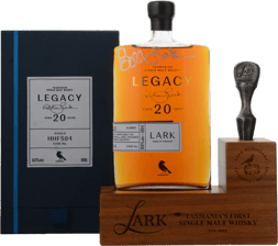 LARK DISTILLERY Legacy 20 Years Old Single Malt Whisky Cask HHF584 68.6% ABV, Tasmania NV 500ml