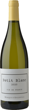 DOMAINE MARQUIS D'ANGERVILLE Vin de France Petit Blanc 2020 Bottle image number 0