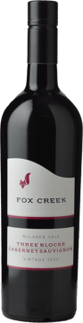 FOX CREEK WINES Three Blocks Cabernet, McLaren Vale 2020 Bottle image number 0