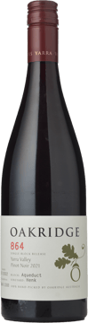 OAKRIDGE WINES 864 Aqueduct Block Henk Vineyard Pinot Noir, Yarra Valley 2021 Bottle image number 0