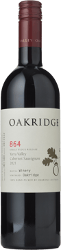 OAKRIDGE WINES 864 Winery Block Cabernet Sauvignon, Yarra Valley 2021 Bottle image number 0