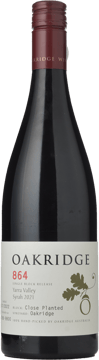 OAKRIDGE WINES 864 Syrah, Yarra Valley 2021 Bottle image number 0