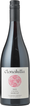 CLONAKILLA O'Riada Shiraz, Canberra District 2022 Bottle image number 0