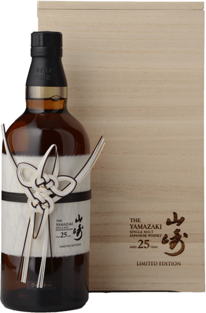 SUNTORY Yamazaki 25 Year Old Japanese Whisky 43% ABV, Shimamoto, Osaka Prefecture NV