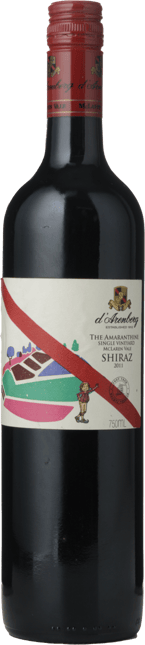 D'ARENBERG WINES The Amaranthine Single Vineyard Shiraz, McLaren Vale 2011
