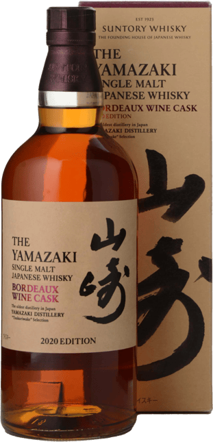 SUNTORY Yamazaki Bordeaux Wine Cask 48% ABV Single Malt Whisky, Japan NV