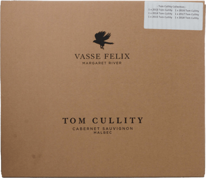 VASSE FELIX Tom Cullity Cabernet Malbec 6 Bottle Vertical Set 2013-2018, Margaret River MV Set image number 0