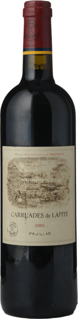 CARRUADES DE LAFITE Second wine of Chateau Lafite, Pauillac 2005