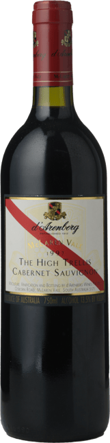 D'ARENBERG WINES The High Trellis Cabernet Sauvignon, McLaren Vale 1997