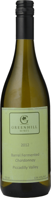 GREENHILL WINES Chardonnay, Piccadilly Valley 2012