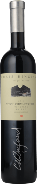 CHRIS RINGLAND Single Barrel Stone Chimney Creek Vineyard Shiraz, Barossa Valley 2013