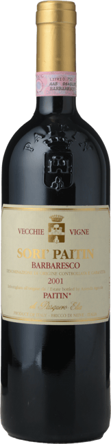 SORI PAITIN Vecchie Vigne, Barbaresco 2001