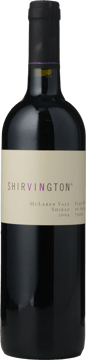 SHIRVINGTON Shiraz, McLaren Vale 2004 Bottle image number 0