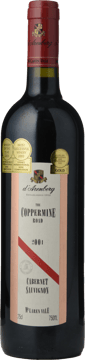 D'ARENBERG WINES The Coppermine Road Cabernet Sauvignon, McLaren Vale 2001 Bottle image number 0