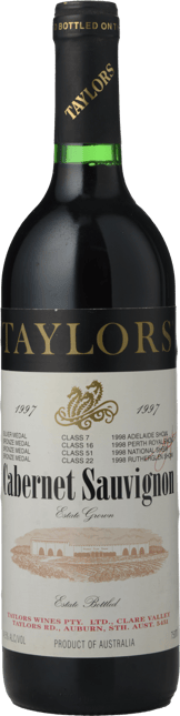 TAYLORS WINES Cabernet Sauvignon, Clare Valley 1997