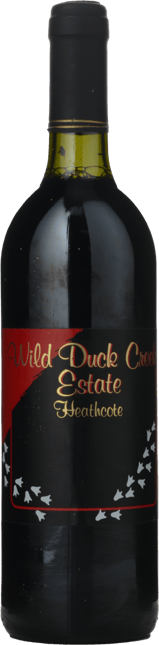 WILD DUCK CREEK ESTATE Duck Muck Shiraz, Heathcote 1997
