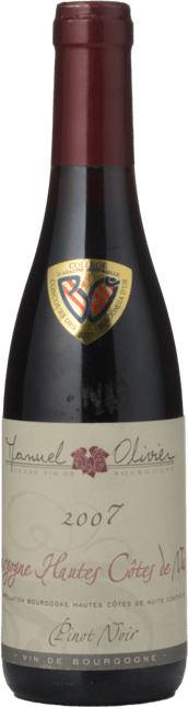 DOMAINE MANUEL OLIVIER Pinot Noir, Bourgogne Hautes-Cotes de Nuits 2007