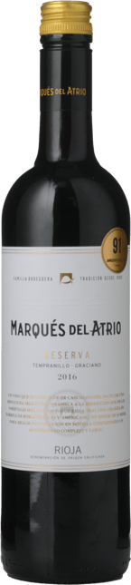 MARQUES DEL ATRIO Reserva, La Rioja DOCa 2016