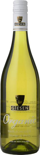 GIESEN ESTATE WINES Organic Sauvignon Blanc, Marlborough 2019