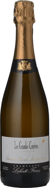 LAHERTE FRERES Les Grandes Crayères Extra Brut Blanc de Blancs , Champagne 2014