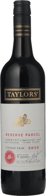 TAYLORS WINES Reserve Parcel Cabernet, Clare Valley 2020