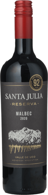 SANTA JULIA Reserva Malbec, Valle de Uco 2020