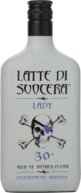 DISTILLERIA ZANIN Latte di Suocera Lady 30% ABV Liqueur, Italy NV