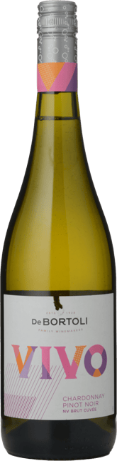 DE BORTOLI WINES Vivo Chardonnay Pinot Noir Sparkling, Australia NV