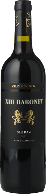 ZILZIE WINES XIII Baronet Shiraz, Australia 2019